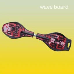 Wave Board Skate Board With Carry Bag Led Flash Colorful Lights In 2 Wheels 5 inch x 35 inch Skateboard-image-43