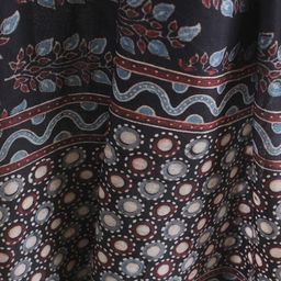 Weaves of Tradition Ethnic Motifs Printed Block Print Dupatta image 2
