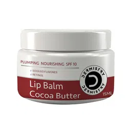 DERMISTRY Plumping Nourishing SPF10 Lip Balm With Cocoa Butter For Chapped Lips- 15 ml image 1