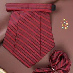 PELUCHE Men Striped Cravat-image-89