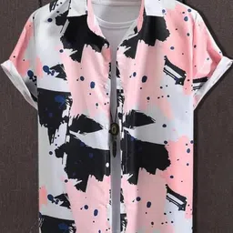 Crooxa Boys Printed Slim Fit Casual Shirt-picture-39