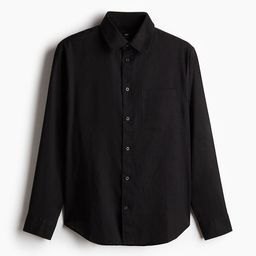 H&M Regular Fit Linen-Blend Shirt-picture-9