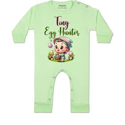 arvesa Tiny Egg Hunter Printed Baby Rompers-picture-23