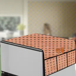 The Furnishing Tree Brown Plastic Refrigerator Cover-image-32