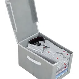 Kuber Industries Grey Set of 2 Regular Multi-Utility Organisers image 3