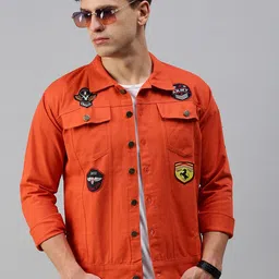 Kaali Peeli Men Outdoor Tailored Jacket with Patchwork-picture-17
