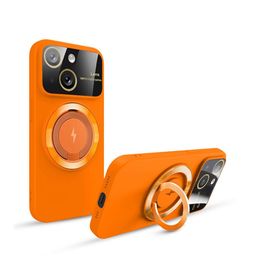 QRIOH Solid Printed iPhone 14 Plus Back Case Mobile Accessories-image-4