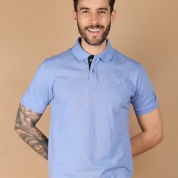 V-Mart Men Polo Collar Applique T-shirt-picture-37