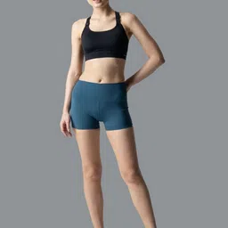 STRCH Women Skinny Fit Training or Gym Sports Shorts-image-58