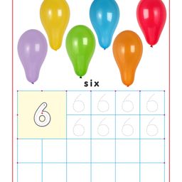 dreamland publications Dreamland Writing Number Book 1-10 for Children - Write and Practice (Pre-School Picture Books) image 4