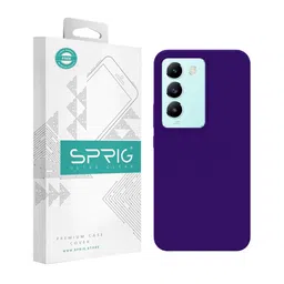 SPRIG Solid Printed Back Case Mobile Accessories-picture-1