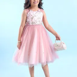 Mark and Mia Girls Floral Embroidered Fit & Flare Dress-image-66