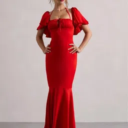 WANQUILA Women Polyester Fit and Flare Dresses-picture-20