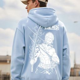 MaverIQ Men Printed Hooded Pullover Sweatshirt-picture-35