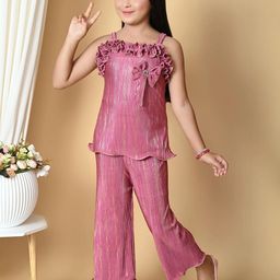 KIDDRESS Kids-Unisex Pink Cotton Blend Clothing Set-image-87
