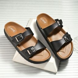 Lavie Women Open Toe Flats with Buckles-24