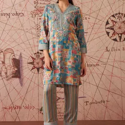 Lakshita Women Printed Co-ord Set-picture-32