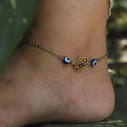 Soul Works Brass-Plated Anklet-13