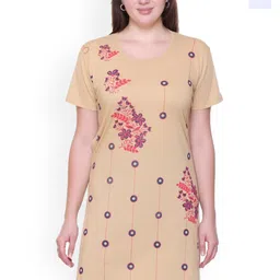 FIRST SLEEP Pack of 2 Printed Oversized Pure Cotton LoungeT-Shirts-image-92