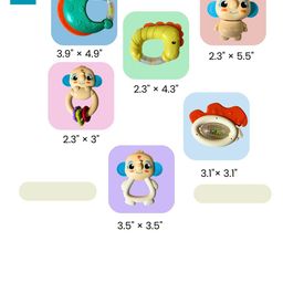 PLANET of Toys Rattle Toy Learning and Development Toys image 3