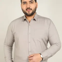 Metronaut Spread Collar Cotton Shirt-picture-3