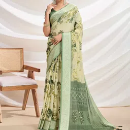 TASRIKA Floral Zari Pure Chiffon Saree-image-18