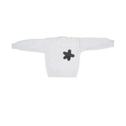 fandom collection Pack of 2 Kids Knitted White Grey Self Designed Sweatshirt & Pyjama-7