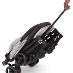 Babyhug Easy Travel Cabin Stroller With Z-Fold & Trolley Handle - Grey image 5