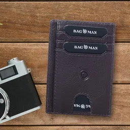 BAGMAN Men Leather Card Holder-18