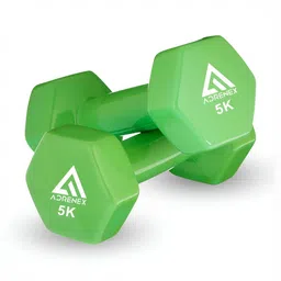 ADRENEX Set Of 2 Fixed Weight Dumbbell - 5 Kg Each-5