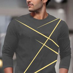 TRIPR Geometric Printed T-shirt-image-37