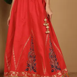KAANCHIE NANGGIA Printed Flared Maxi Skirt-image-98
