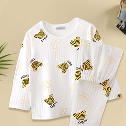 FOREVER FRIDAY Kids-Boys Printed T-shirt with Pyjamas-picture-35