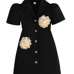 StyleCast x Revolte Woman Applique A-Line Midi Dress-image-76