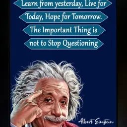 Albert Einstein Photo Frame | Motivational Quotes Frame Photographic Paper-image-14