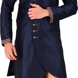 Desi Butik DBMS1016-XL Solid Sherwani-image-59