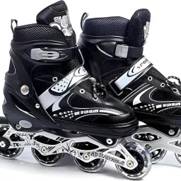 Inline Skates with PU Flashing Wheel | LED Flash Light | In-line Skates In-line Skates - Size Free UK-image-7