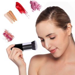 lusty soul Foundation blusher brush mushroom blender Multicolor image 2