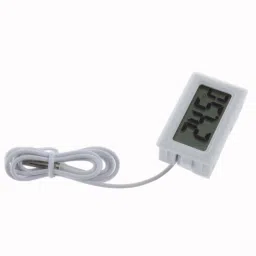 balrama New Arrival Pocket Hygrometer Mini Small Digital Thermo Hygro Humidity Meter + Temperature Meter Tester Room Thermometer with LCD Panels Inline Connections + Built-in Detector Sensor Electronic Gauge -50° to 110°C PM-10 Mini Fridge Thermometer Pin-Type Digital Moisture Measurer image 2