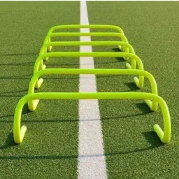 Plastic Speed Hurdles (For Children, Adults Pack of 5) 6 inchi. Plastic Speed Hurdles-12