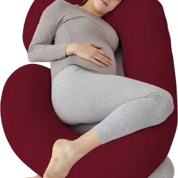 Microfibre Solid Pregnancy Pillow Pack of 1-17