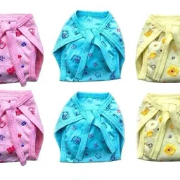baby Washable Reusable Hosiery Cotton Diapers-14