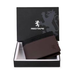 Red Tape Men Brown Leather Solid Wallet-picture-37
