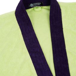 Creeva Everyday Collection Tie-Up Front Pocket Terry Bath Robe image 4