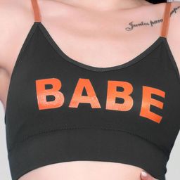 Flenzy Typography Bra Full Coverage image 4