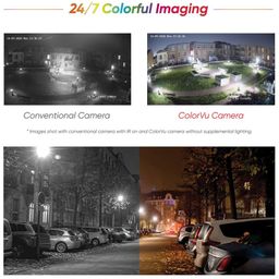 Clocite Hikvision 3K (5MP) Bullet Outdoor Camera [Color Night Vision + Built-in Audio MIC + Smart Dual Light + Motion Detection] BNC/DC Connector image 2