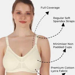 Tweens Medium Coverage Minimizer Bra With All Day Comfort image 4