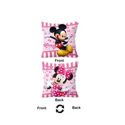 Kuber Industries Set Of 3 Disney Both Side Printed Reversible Cushions image 2
