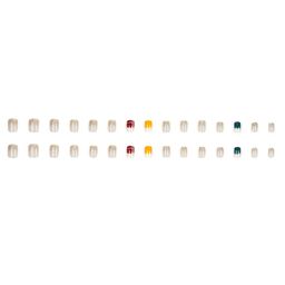 LICK 30 Pcs French Tips Artificial Matte Finish Reusable Nail Extensions - LKC-88-6 image 4