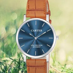Sandy D Carter Men Dial & Leather Straps Analogue Watch SDC24-116G-TN-image-55